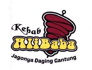 Trademark KEBAB ALIBABA JAGONYA DAGING GANTUNG + LUKISAN