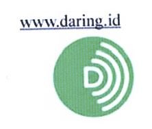 Trademark WWW.DARING.ID + LOGO