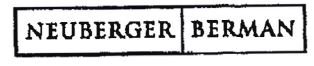 Trademark NEUBERGER BERMAN