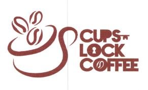 Trademark CUPS LOCK COFFEE + LOGO