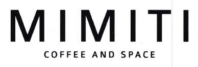 Trademark MIMITI COFFEE AND SPACE