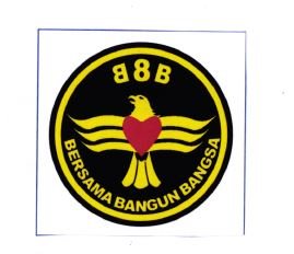 Trademark B8B BERSAMA BANGUN BANGSA + LOGO