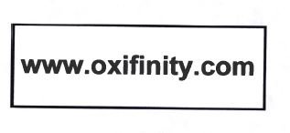 Trademark WWW.OXIFINITY.COM