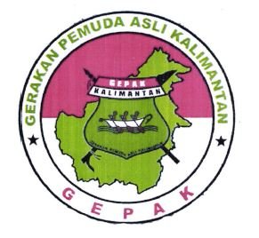 Trademark GERAKAN PEMUDA ASLI KALIMANTAN GEPAK + LUKISAN