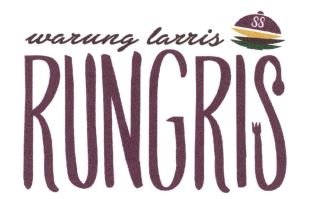 Trademark WARUNG LARRIS RUNGRIS 88 + LOGO