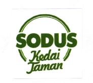 Trademark SODUS KEDAI TAMAN