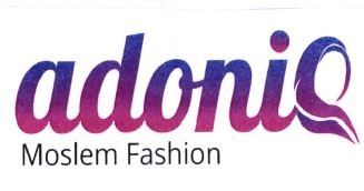 Trademark ADONIA MOSLEM FASHION