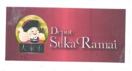 Trademark DEPOT SUKA RAMAI + LUKISAN + HURUF KANJI