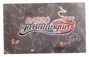 Trademark BAKSO IGA BALUNGAN + LOGO