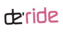 Trademark DE'RIDE