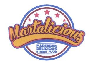 Trademark MARTALICIOUS MARTABAK DELICIOUS STREET FOOD + LOGO