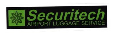 Trademark SECURITECH AIRPORT LUGGAGE SERVICE + LOGO