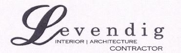 Trademark LEVENDIG INTERIOR ARCHITECTURE CONTRACTOR