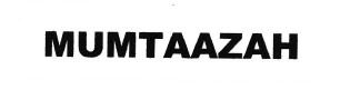 Trademark MUMTAAZAH