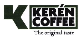 Trademark KEREN COFFEE THE ORIGINAL TASTE + LOGO