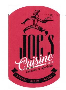 Trademark JOE'S CUISINE DELICIOUS N' AFFORDABLE BAKERY RESTO LOUNGE + LUKISAN