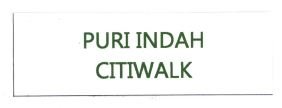 Trademark PURI INDAH CITIWALK