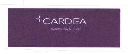 Trademark CARDEA PHYSIOTHERAPY & PILATES