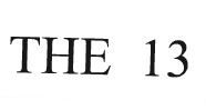 Trademark THE 13