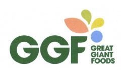 Trademark GGF GREAT GIANT FOODS + LOGO