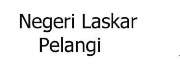 Trademark NEGERI LASKAR PELANGI