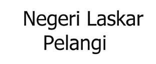 Trademark NEGERI LASKAR PELANGI