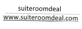 Trademark SUITEROOMDEAL WWW.SUITEROOMDEAL.COM