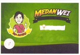 Trademark MEDAN WEI BY ACHU + LUKISAN