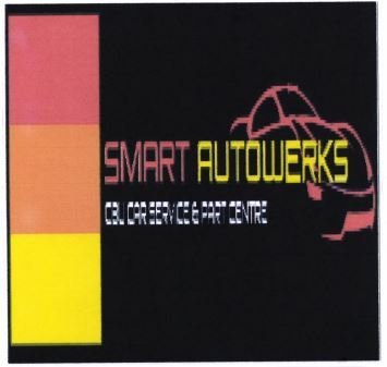 Trademark SMART AUTOWERKS CBU CAR SERVICE & PART CENTER + LUKISAN