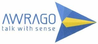 Trademark AWRAGO TALK WITH SENSE + LOGO