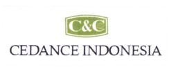 Trademark CEDANCE INDONESIA + LOGO C&C