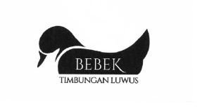 Trademark BEBEK TIMBUNGAN LUWUS + LUKISAN