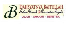 Trademark LOGO DB + DAHSYATNYA BAITULLAH SOLUSI UMROH & PERCEPATAN REZEKI JUJUR AMANAH BERETIKA