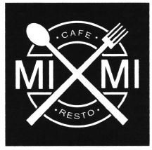 Trademark MIXMI CAFE RESTO + LOGO