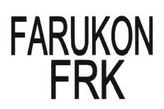 Trademark FARUKON FRK