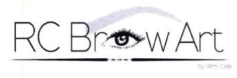 Trademark RC BROW ART + LOGO