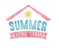 Trademark SUMMER WAXING CABANA + LUKISAN