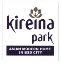 Trademark KIREINA PARK ASIAN MODERN HOME IN BSD CITY + Logo