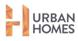 Trademark URBAN HOMES & LOGO