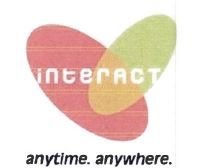 Trademark INTERACT ANYTIME.ANYWHERE. + LOGO