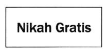 Trademark NIKAH GRATIS