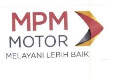 Trademark MPM MOTOR MELAYANI LEBIH BAlK + LOGO