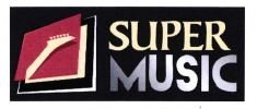 Trademark SUPER MUSIC + LOGO