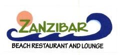 Trademark ZANZIBAR BEACH RESTAURANT AND LOUNGE + LOGO