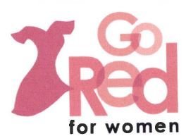 Trademark GO RED FOR WOMEN & GAMBAR