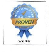 Trademark CLINICALLY PROVEN TERUJI KLINIS + LUKISAN