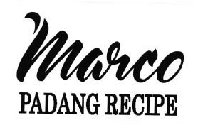 Trademark MARCO PADANG RECIPE