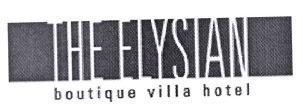 Trademark THE ELYSIAN BOUTIQUE VILLA HOTEL + LOGO