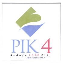 Trademark PIK 4 SEDAYU INDO CITY + LOGO