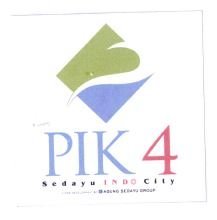 Trademark PIK 4 SEDAYU INDO CITY + LOGO